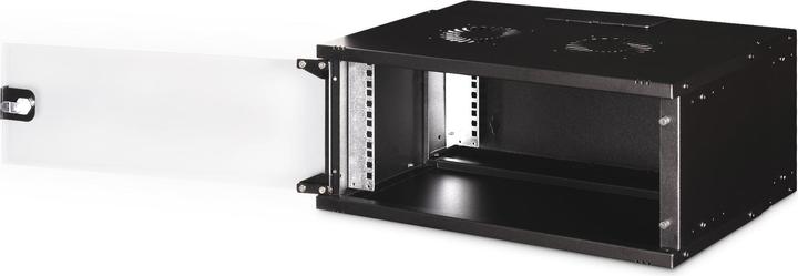 Produktbild Digitus 19" 4HE Wandgehäuse, SOHO PRO 237 x 540 x 400 mm, schwarz (4 HE, 19 Zoll Rack)