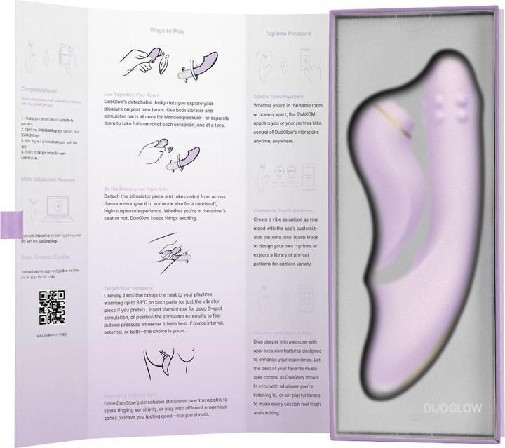 Actual product image Svakom Duoglow