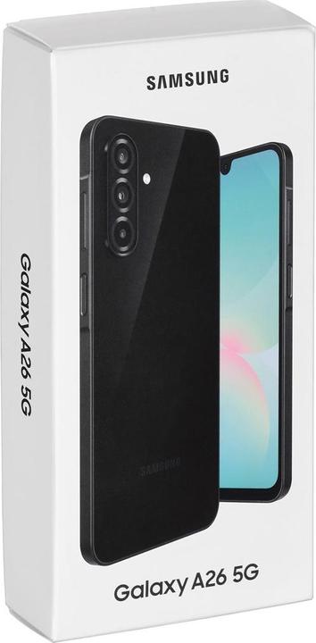 Actual product image Samsung Galaxy A26 (256 GB, Black, 6.70", Dual SIM, 5G)