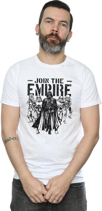 Actual product image Star Wars Mens Support The Troops T-Shirt (L)