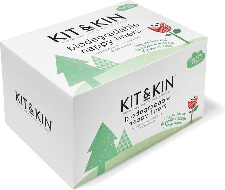Actual product image Kit & Kin Liners (One size, 100 Piece)