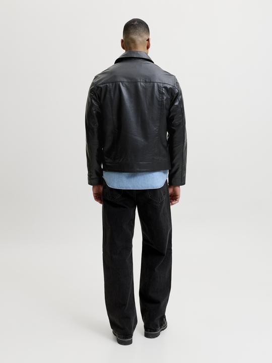 Produktbild Jack & Jones Lederjacke Lederjacke (XL)