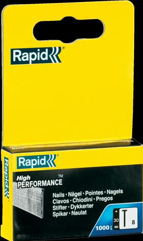 Rapid Chiodi di tipo 8 da 30 mm in acciaio inox