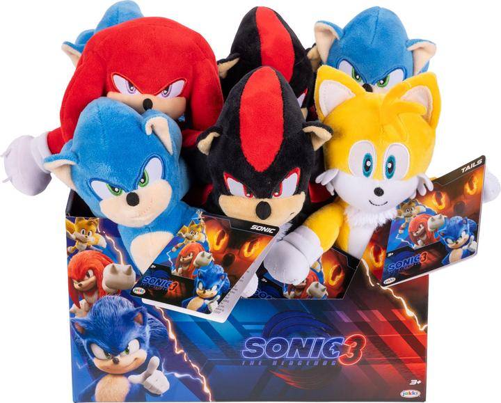 Jakks Pacific Sonic X Peluche Jakks Pacific SONIC Peluche, 23 Cm