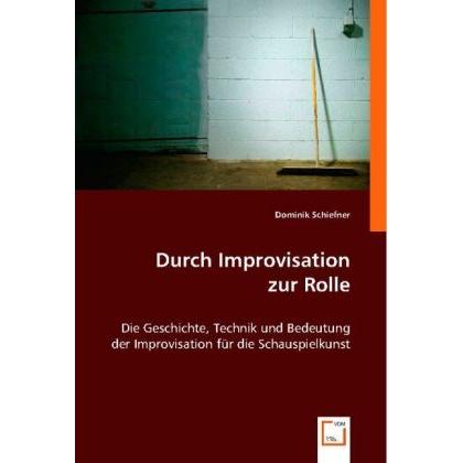 Durch Improvisation zur Rolle, Sachbücher