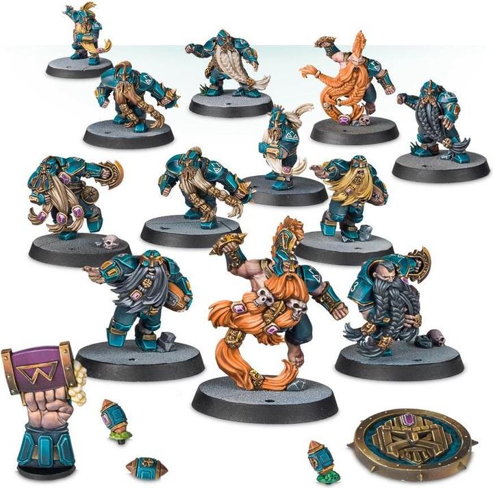 Actual product image Games Workshop Blood Bowl - Seconde Saison : Dwarf Team (Plastic)