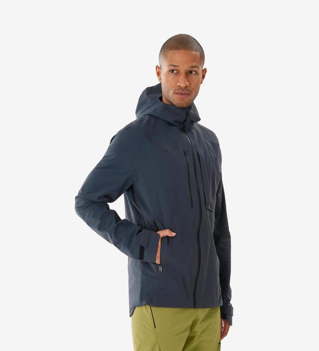 Actual product image Quechua Wanderjacke Herren - MH900 grau (S)