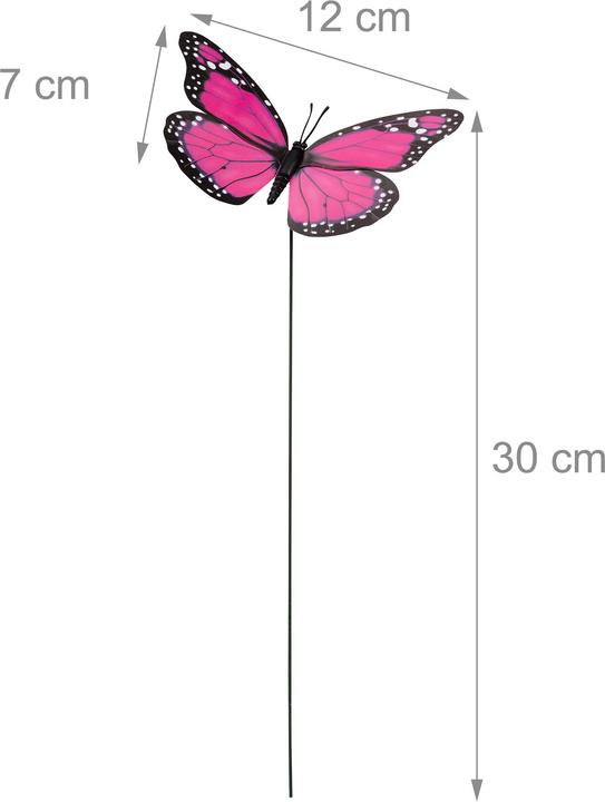 Produktbild Relaxdays Gartendeko Schmetterling