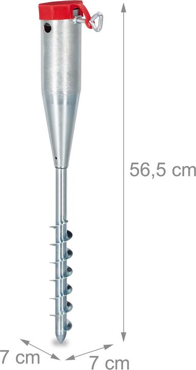 Image du produit Relaxdays Pied de parasol, stable