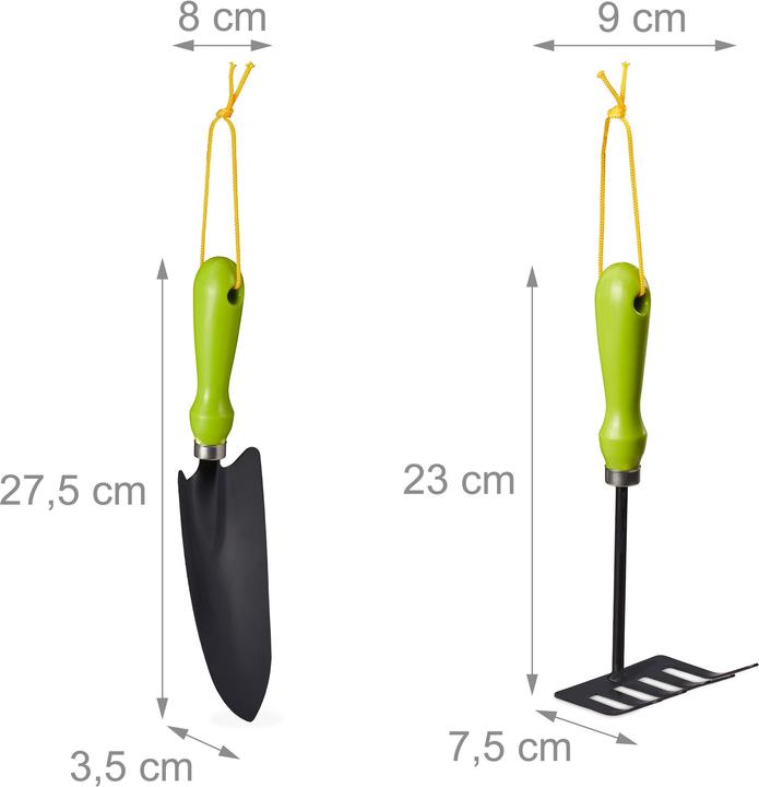 Actual product image Relaxdays Garden Tool 4 Piece Set