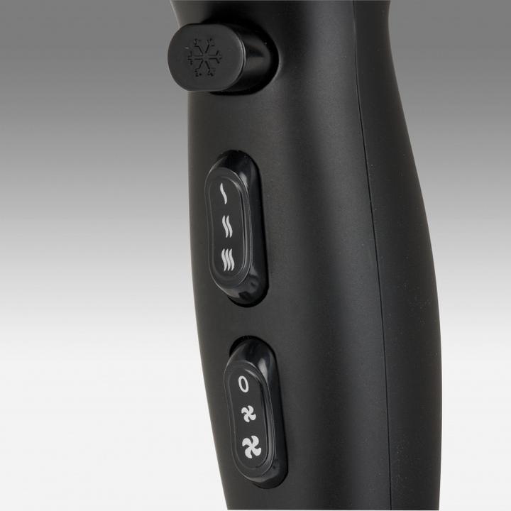 Actual product image Girmi PH20 hair dryer Black, Red (2200 W)