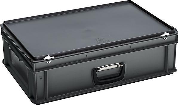 Image du produit kaiserkraft Mallette en plastique ESD (30 l)