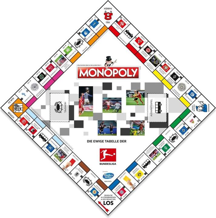 Produktbild Winning Moves Monopoly Bundesliga (Deutsch, 2 - 6 Spieler)
