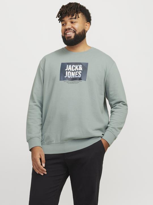 Produktbild Jack & Jones Plus Size Logo Sweatshirt Sweatshirt (7XL)