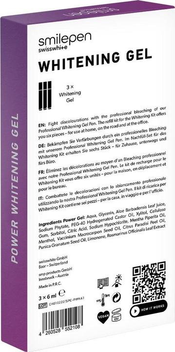 Actual product image SmilePen Whitening Gel Gel (6 ml, Bleaching gel)