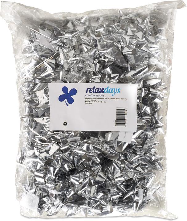 Actual product image Relaxdays Gift Wrapping Bows Set of 100 (Gift ribbon, 100 x)
