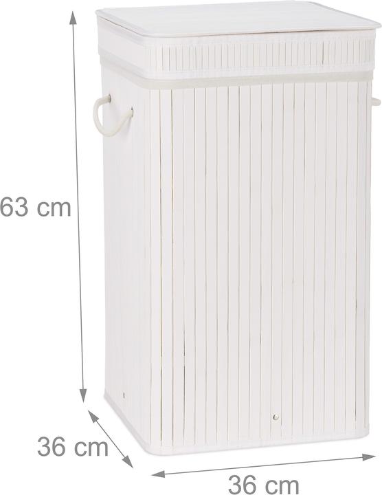 Actual product image Relaxdays Foldable Laundry Basket (70 l)