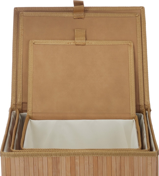 Actual product image Relaxdays Storage basket (3 x, 33 x 25.5 x 15 cm)
