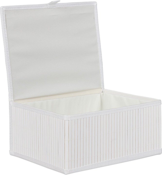 Produktbild Relaxdays Aufbewahrungskorb (3 x, 25 x 19 x 13 cm, 33 x 25.5 x 15 cm)