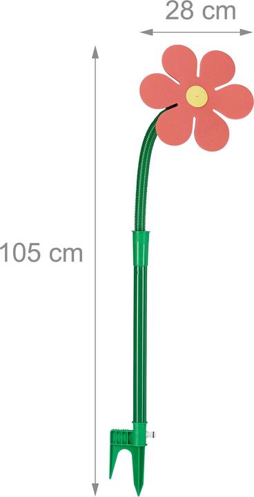 Actual product image Relaxdays Flower Sprinkler Set of 2 (Circular sprinkler)