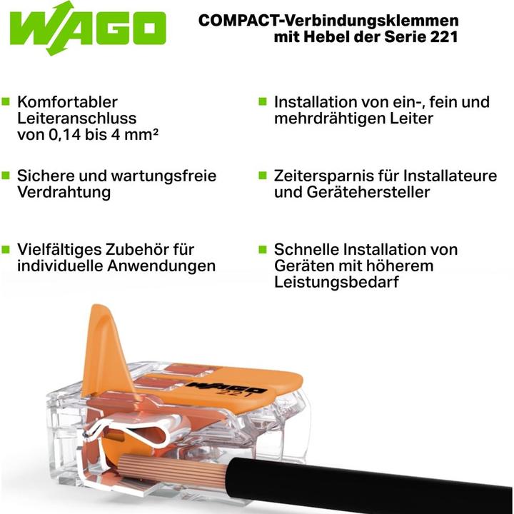 Actual product image Wago Universal quick coupling