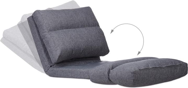 Immagine prodotto Relaxdays Poltrona cuscino materassino (130 x 60 cm)