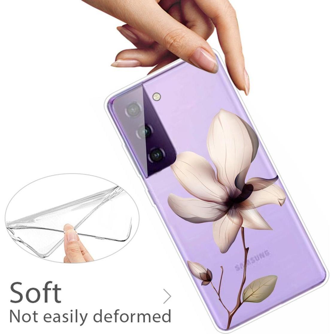 Thumbnail - König Design Hülle Handy Schutz für Samsung Galaxy S21 Case Cover Tasche Etuis Transparent (Samsung Galaxy S21+), Smartp...