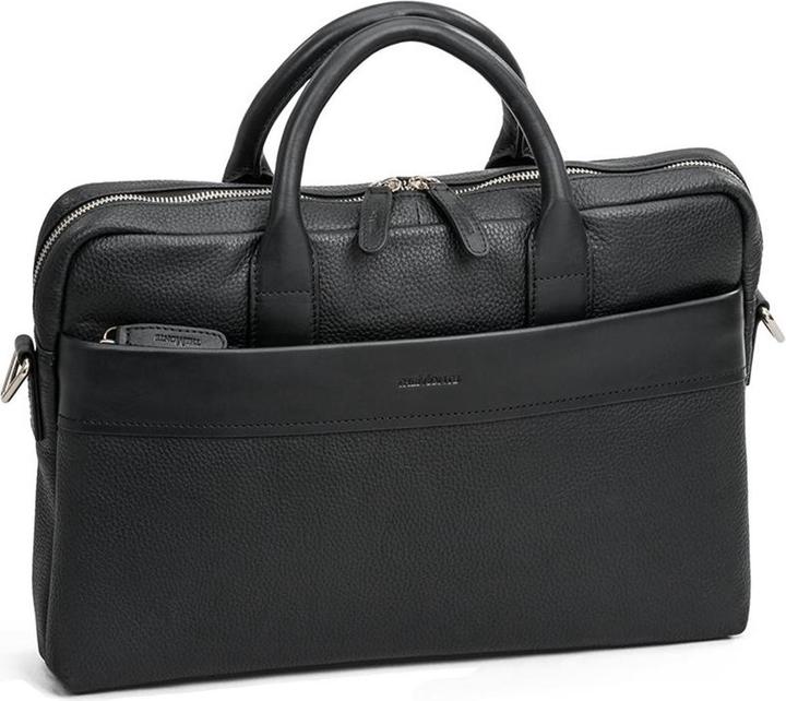 Produktbild The Monte Laptoptas / Werktas - Dames - 13 inch - Leer - - Zwart (13")