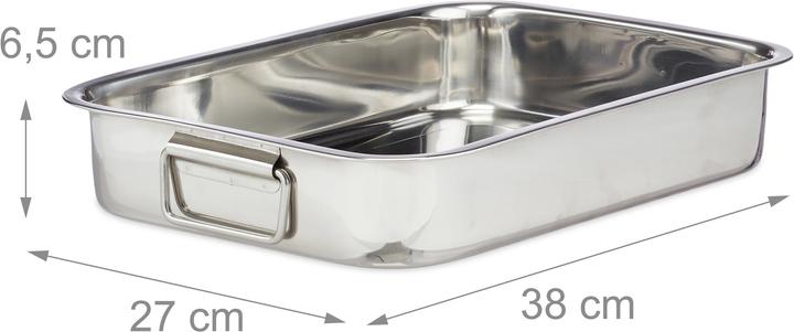 Image du produit Relaxdays Plat à four avec grillage