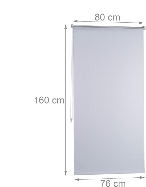 Immagine prodotto Relaxdays Tenda a rullo termica oscurante (80 x 3,5 x 160 cm)