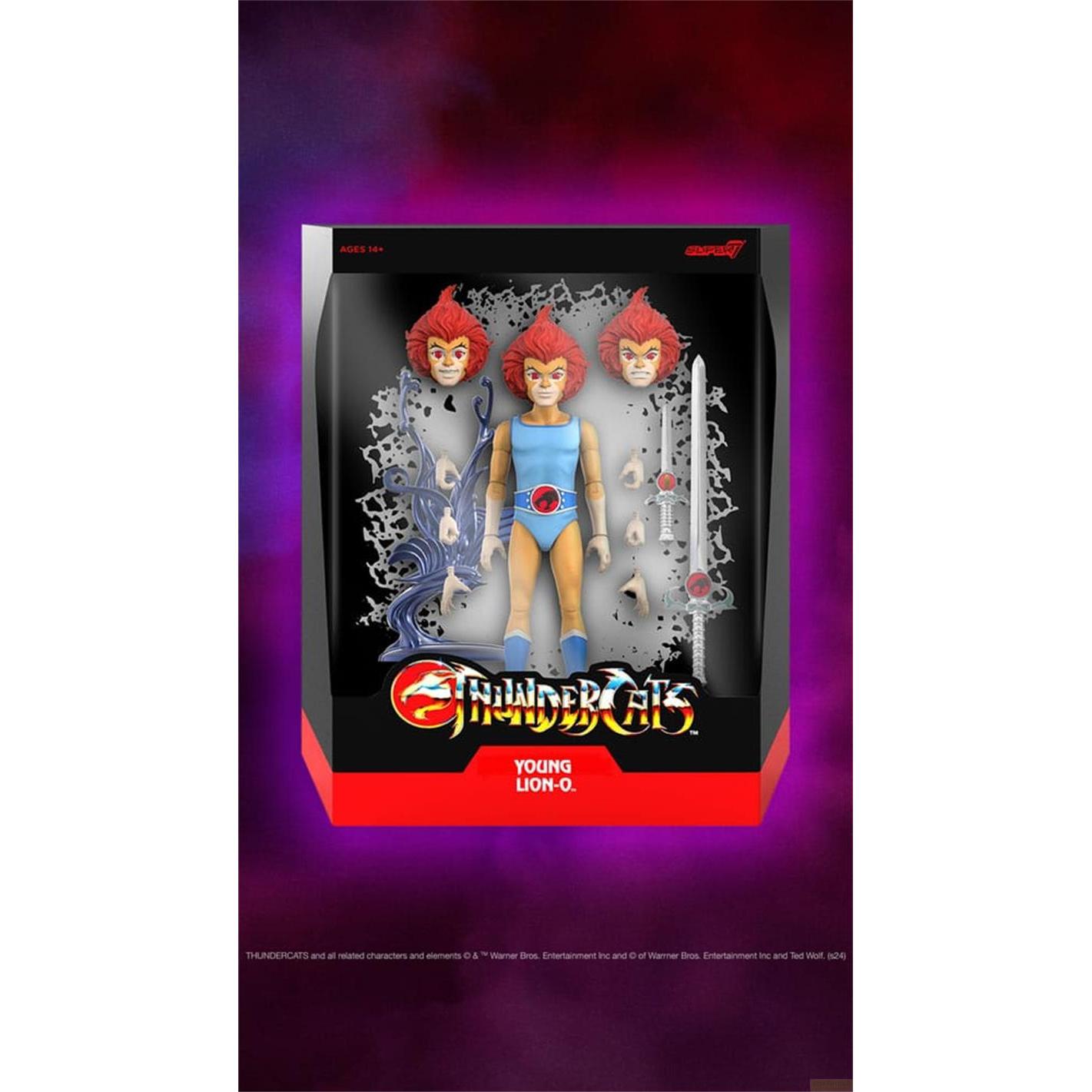 Thumbnail - Super7 Thundercats Ultimates Actionfigur Young Lion-O 18 cm