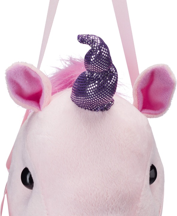 Image du produit Relaxdays Cheval à bâton licorne et son, enfants