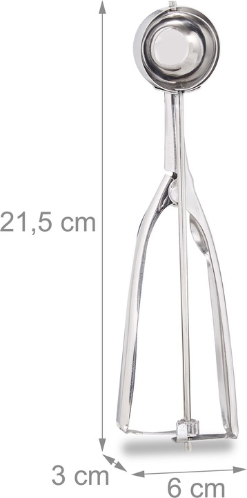 Actual product image Relaxdays 39 mm Ice Cream Scoop (Ice cream scoop)