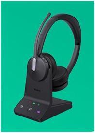 Image du produit Yealink WH64 MS Stereo NC(DECT, USB, Bluetooth (Sans fil, USB-C, Les équipes Microsoft)