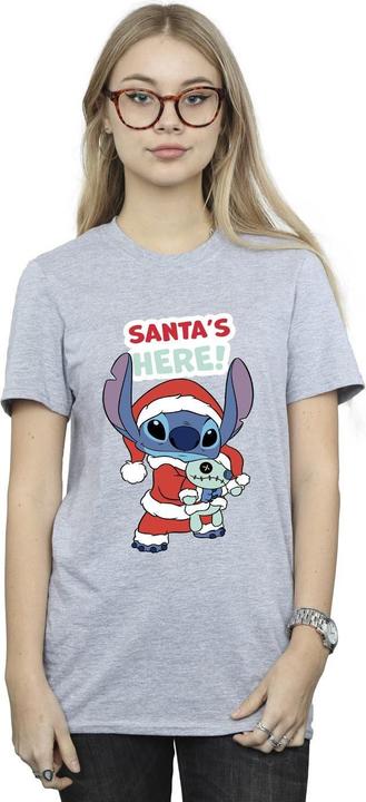 Produktbild Disney Lilo & Stitch Santa's Here TShirt (S)