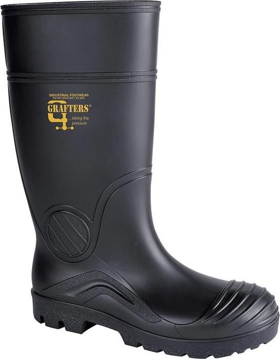 Image du produit Grafters Bottes de sécurité en caoutchouc Pvc étanches (45)