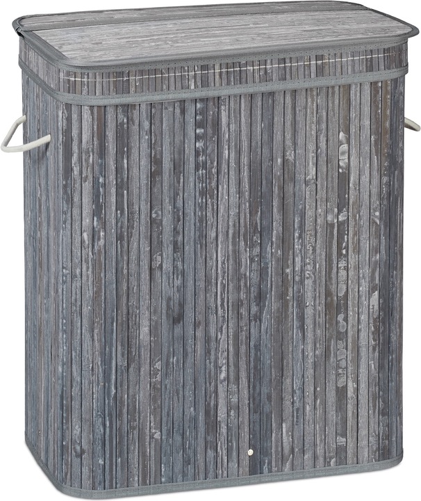 Actual product image Relaxdays Lidded Laundry Hamper (95 l)