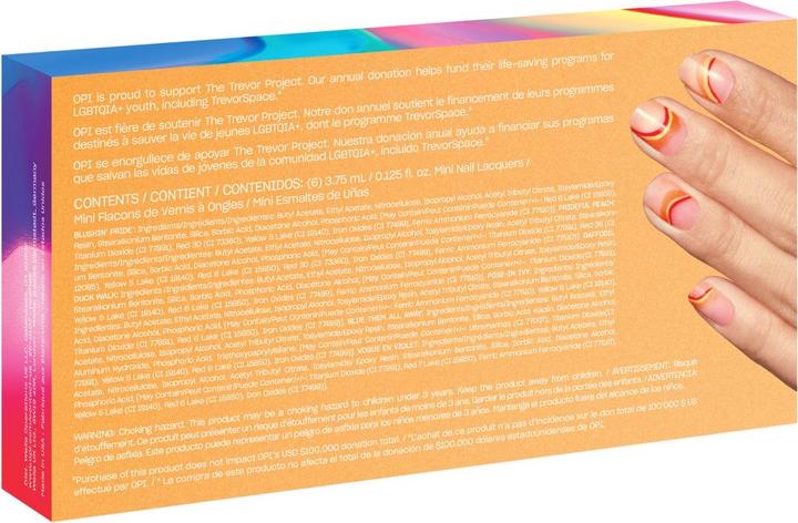 Immagine prodotto OPI Make 'Em Jelly - 6er Mini Pack (Smalto per unghie effetto gel)