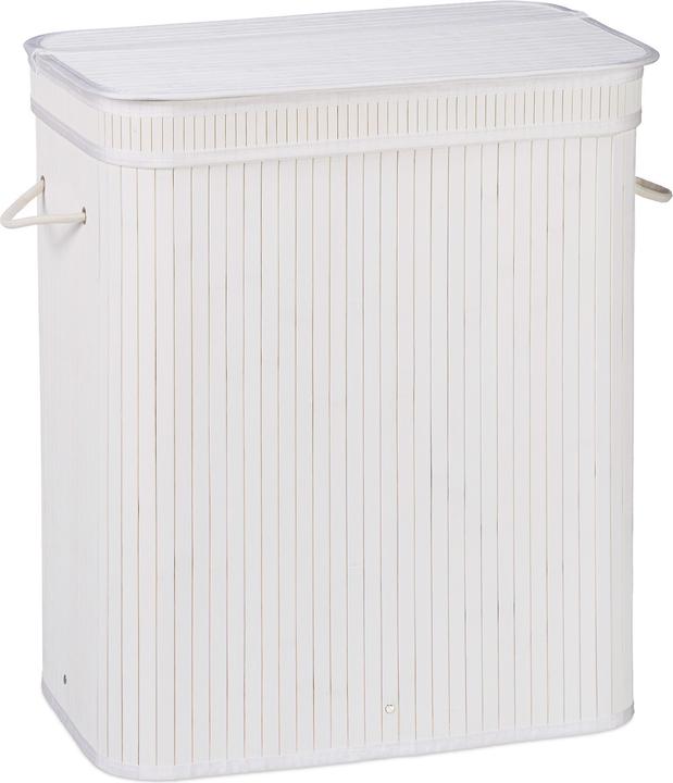 Actual product image Relaxdays Lidded Laundry Hamper (95 l)