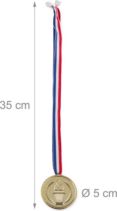 Produktbild Relaxdays Goldmedaille