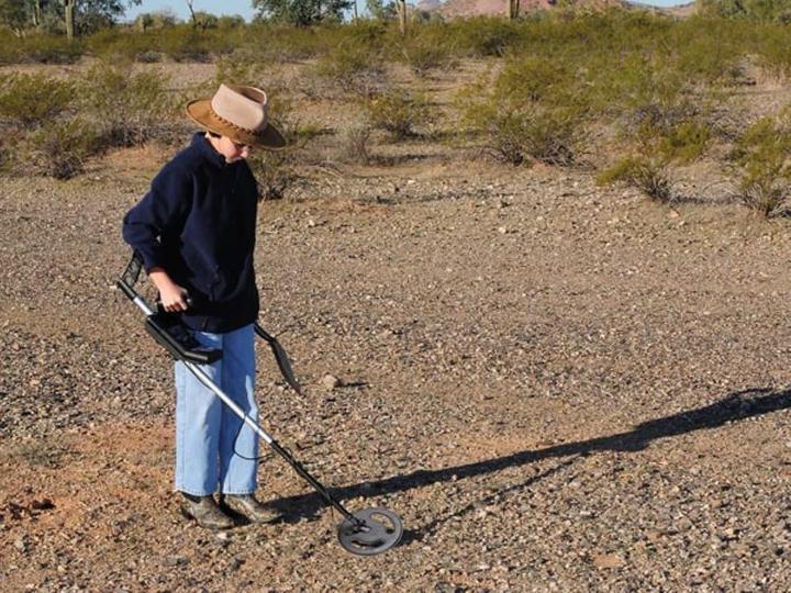 Actual product image Velleman CS200 Metal Detector LCD