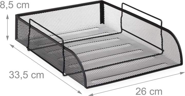 Actual product image Relaxdays Stackable Document Tray (A4)