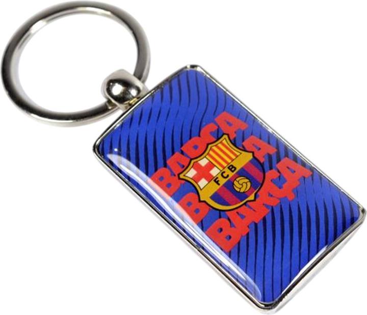 Actual product image FC Barcelona Rectangle Keyring