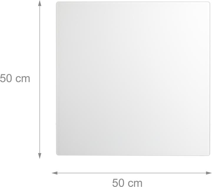 Image du produit Relaxdays Tableau mémo magnétique (50 x 0.4 x 50 cm)