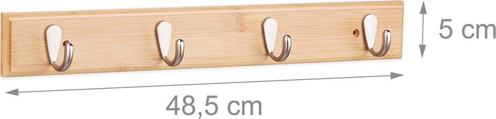 Relaxdays Hakenleiste