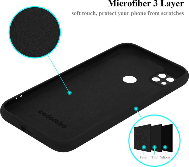 Produktbild Cadorabo TPU Liquid Silicone Case Hülle für Xiaomi RedMi 9C / RedMi 10A (Xiaomi Redmi 9C, Xiaomi Redmi 10A)
