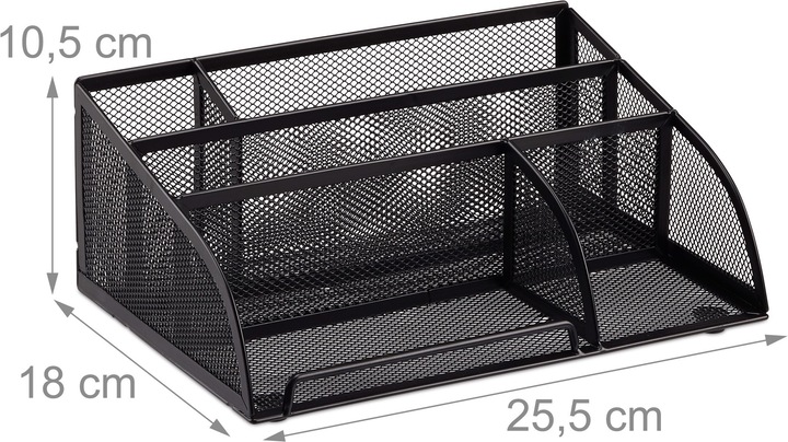 Actual product image Relaxdays Desk Organizer