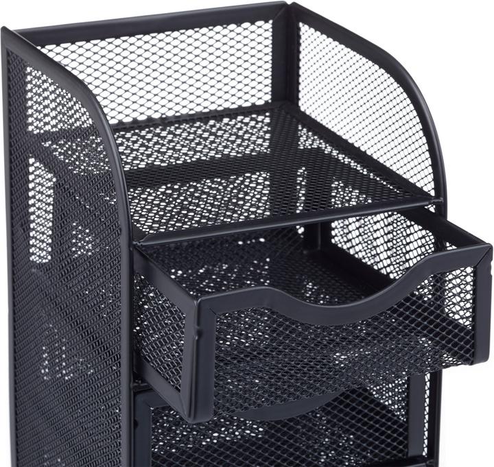 Actual product image Relaxdays Desk Organizer with 3 Drawers