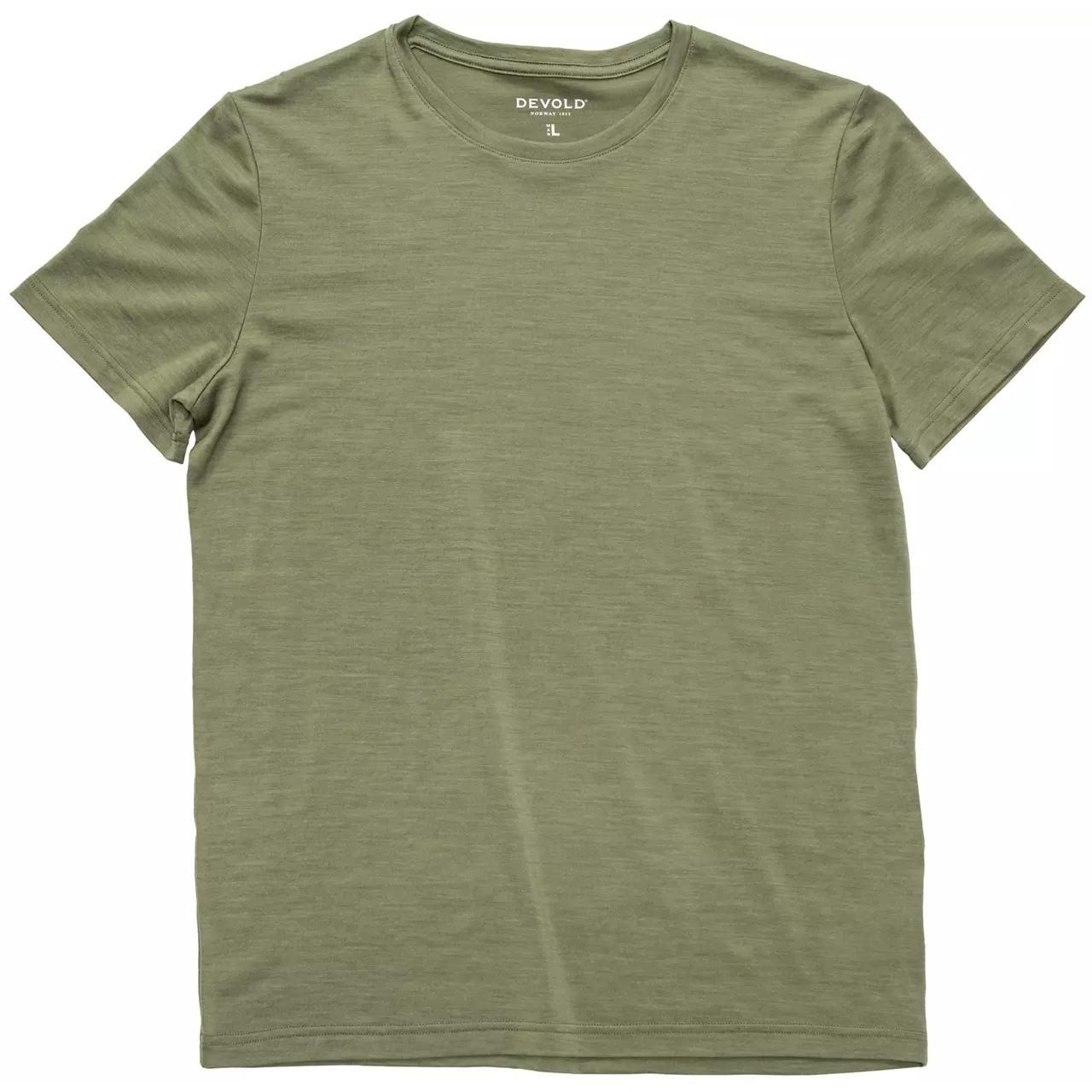 Devold, Herren, Shirt, Classic Tee Men, Grün, (M)