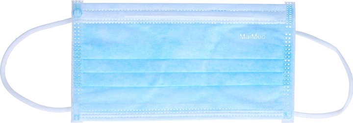 Dr. Junghans Mundschutz Gruen M Gummiba (50 x)